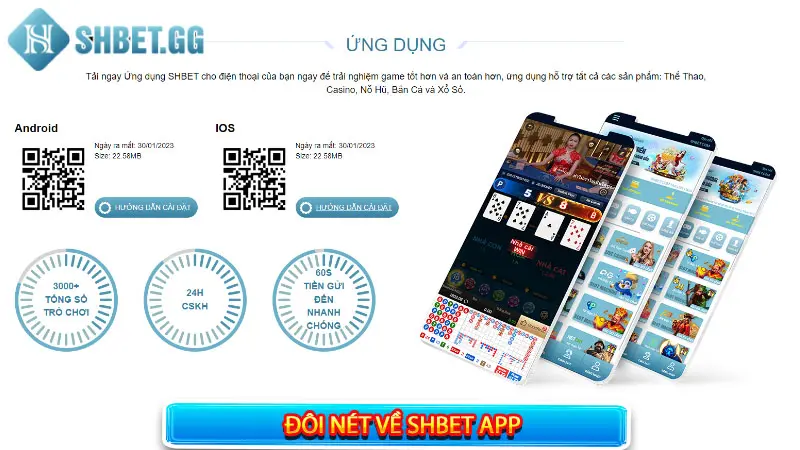 Tải App Shbet - Bật Mí 2 Cách Download Đối Với IOS/Android 2 Đôi nét về Shbet app