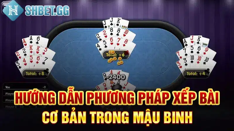 Mậu Binh & Cách Chơi Chi Tiết - Kinh Nghiệm Toàn Thắng 4 Hướng dẫn phương pháp xếp bài cơ bản trong Mậu Binh