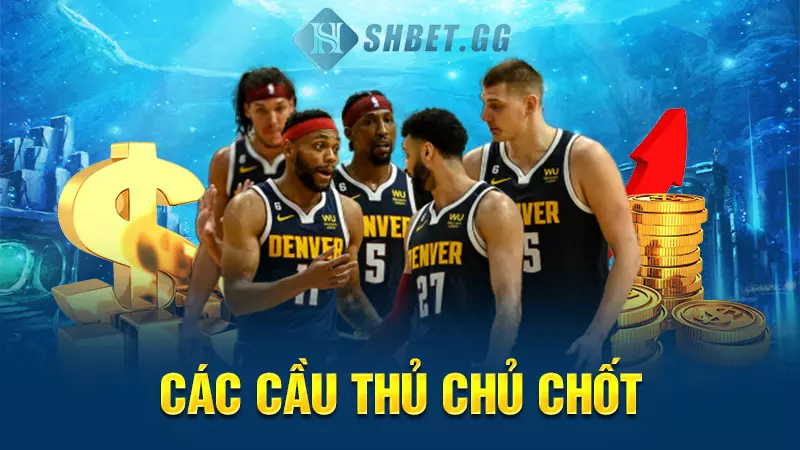 Đội bóng rổ Denver Nuggets - Top 5 clb hàng đầu thế giới 6 Các cầu thủ chủ chốt