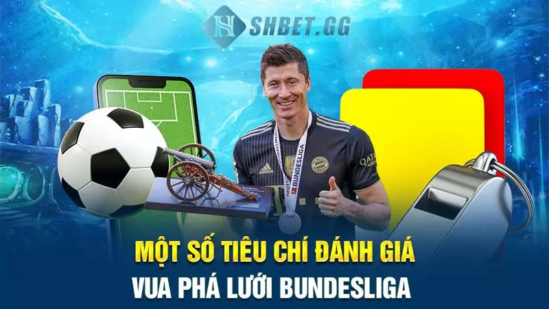 Danh sách cầu thủ đạt danh hiệu vua phá lưới Bundesliga 4 Một số tiêu chí đánh giá vua phá lưới bundesliga