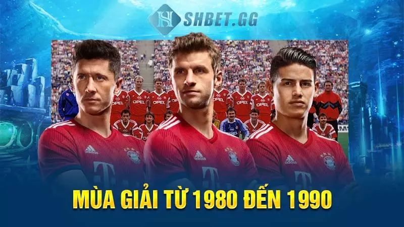 Danh sách cầu thủ đạt danh hiệu vua phá lưới Bundesliga 6 Mùa giải từ 1980 đến 1990